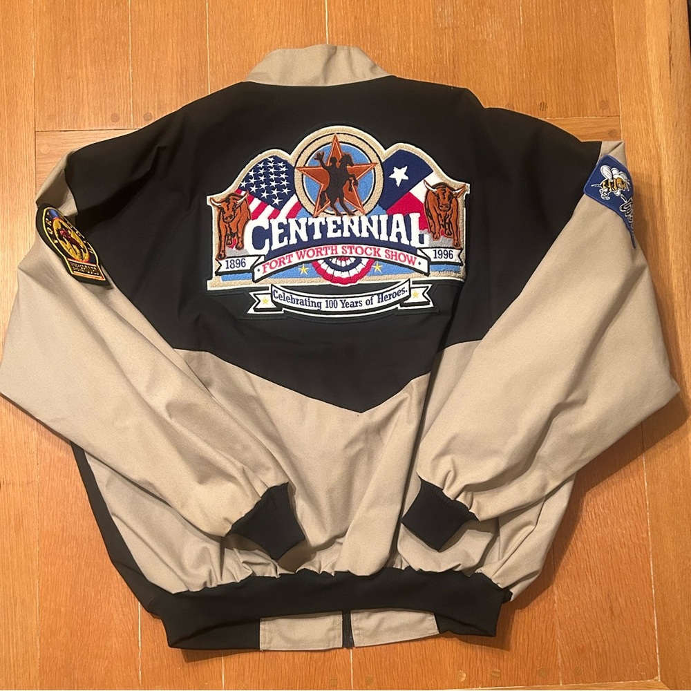 Men’s Vintage Fort Worth Stock Show Centennial Jacket XXL